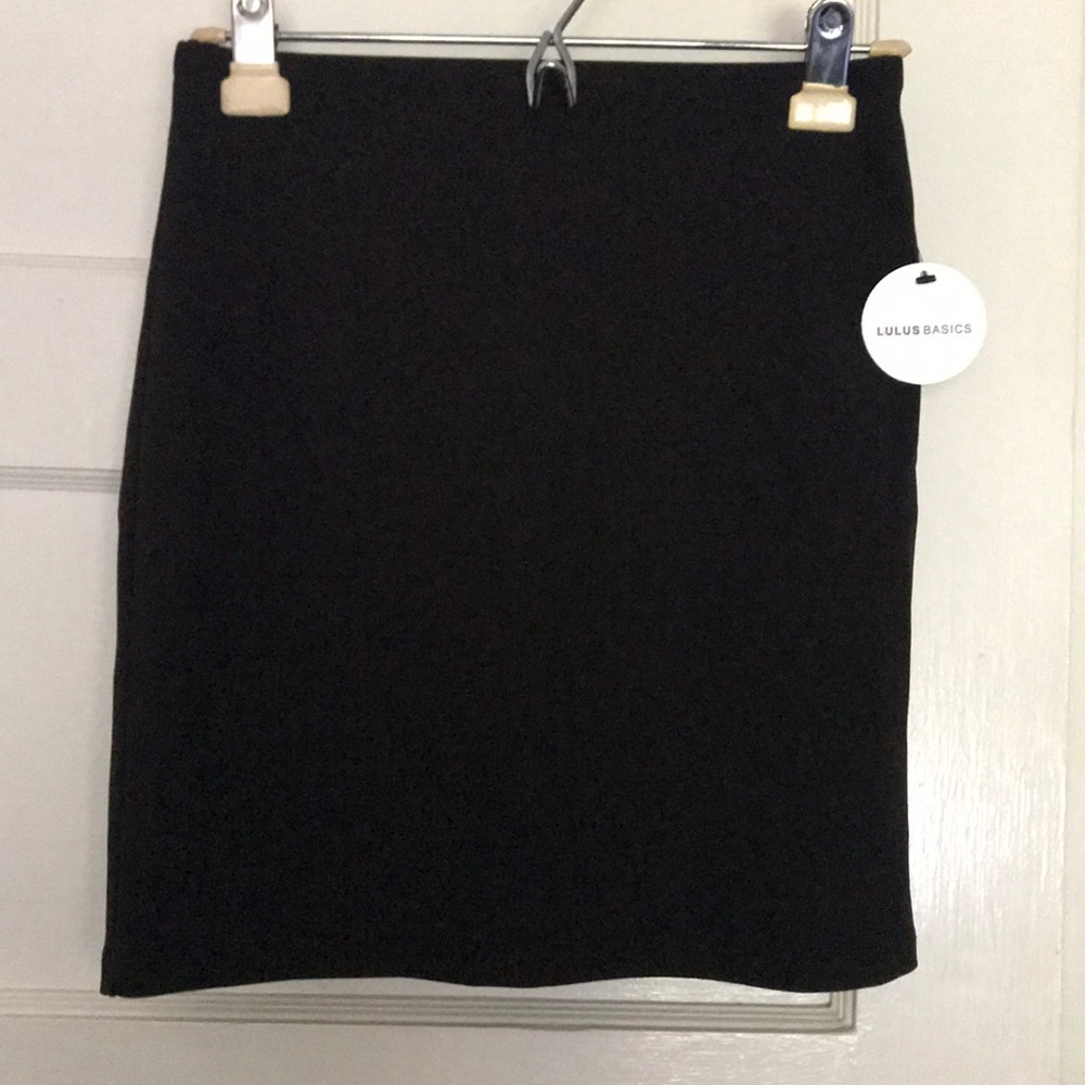 Black skirt